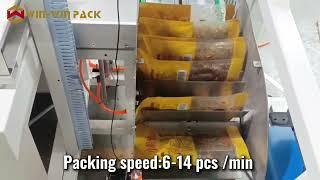 WIN-WIN PACK Economical and durable Automatic sleeve wrapper without tray for snack packaging