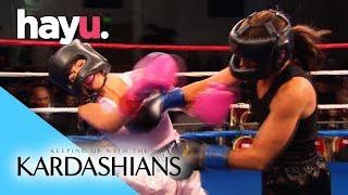 Kim Beaten Up In Boxing Match | Keeping Up With The Kardashians