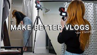 how I've changed my vlogging strategy recently // vlog strategy for 2023