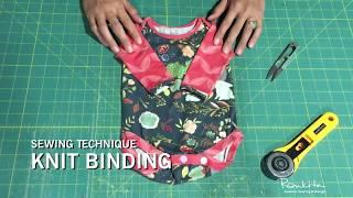 Sewing Class Technique: Knit Binding