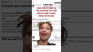 When the IRS thinks I’m the taxpayer, but then sees my name: Taxpro Serge on the 2848