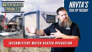 Intermittent Water Heater Operation