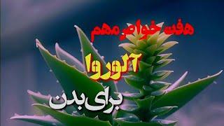 گیاه دارویی آلوورا چیست و خواص های آن #گیاه #دارو #خواص #زیبایی_پوست