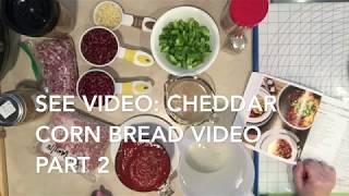 Beef Chili & Corn Bread Casserole Part 1 Ninja Foodi - Ronda in the Kitchen