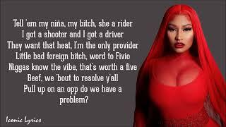 Do We Have a Problem - Nicki Minaj (Lyrics) ft. Lil Baby