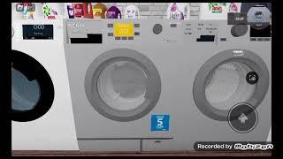 Roblox: Beko Washing Machine 1600rpm And Beko Washing Machine 1200rpm Spin Race (Faulty Drum Broken)