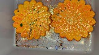 Orange Flowers | Oddly Satisfying | ASMR | Gym Chalk