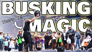 Magician Street Performer In Sydney Australia // Day 127