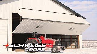 Farmers demand durable Schweiss bifold and hydraulic doors