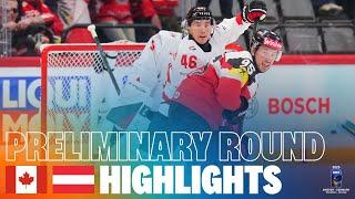 Highlights: CANADA vs AUSTRIA | 2025 #MensWorlds #IIHF
