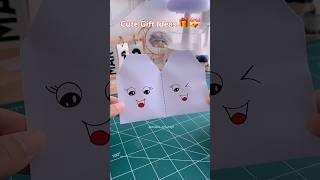 Easy Cute Gifts idea #shorts #art #diy #muktaartandcraft #youtubeshortsviral