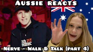 Australian Girl Reacts To NERVE - WALK & TALK (PART 4) FT. NOKZ78 | Aussie Rap Reaction