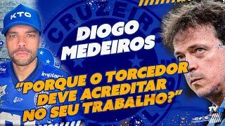 QUESTIONAMOS O TÉCNICO FERNANDO DINIZ PELOS PÉSSIMOS RESULTADOS NO COMANDO DO CRUZEIRO