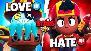 My Favorite & Most Hated Brawlers! (And Why)