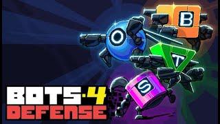 BOTS 4 DEFENSE Gameplay | Tower Defense Game | PC