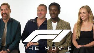 F1 THE MOVIE interviews Brad Pitt, Damson Idris, Kerry Condon, Javier Bardem - June 14, 2025 4K