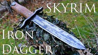 Dagger Making - Skyrim: Forging a Real Iron Dagger (Made of Steel)