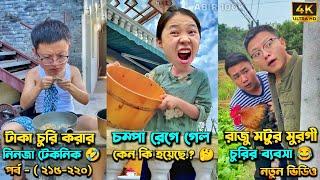 চম্পা রাজুর ফানি ভিডিও  পর্ব - (২১৫-২২০) | Compa Rajur Funny Video  | A Story of Husband And wife