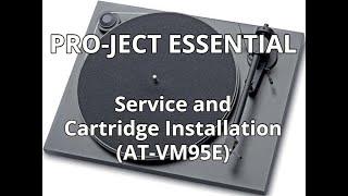 Pro-ject Essential: Service & Cartridge Installation