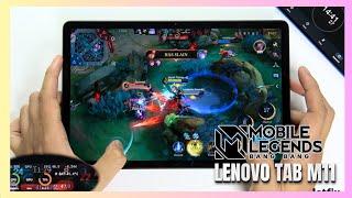 Lenovo Tab M11 Mobile Legends Gaming test MLBB | Helio G88