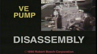 BOSCH VE-Pump Disassembly