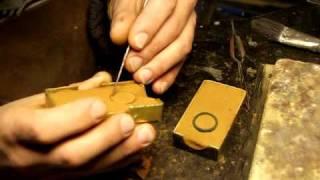 Casting silver in Delft clay-sand casting, pt 1.