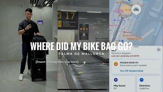 I ARRIVED IN MALLORCA - BUT MY BIKE DIDN'T MAKE IT