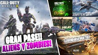 TODO EL PASE! ZOMBIES, LEGENDARIA GRATIS Y MAS! COD MOBILE | Dimitry