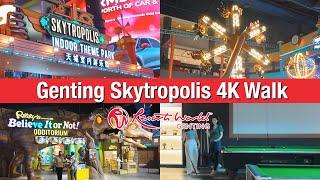 Skytropolis Genting Highland - Resorts World Genting SKYTROPOLIS Indoor Theme Park [4K 60fps ASMR]