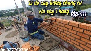 hướng dẫn xây tường 100 thả day lèo cơ bản #511 building a townhouse wall