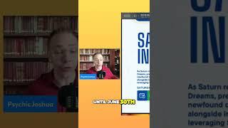 Saturn Goes Direct | Joshua the Psychic