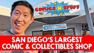 Is Comics-N-Stuff the Largest Comicbook & Collectibles Shop in San Diego? HELL YEAH!