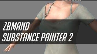 Substance painter2 with zbmand_#10_beach girl