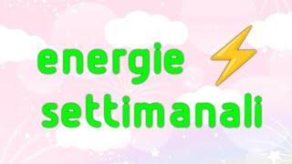  ENERGIE  SETTIMANALI dal 11 al 17 novembre 