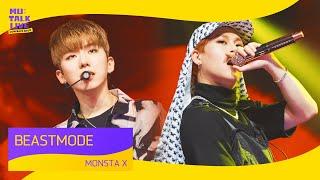 몬스타엑스(MONSTA X) _ BEASTMODE | 컴백쇼 뮤톡라이브 | 셔누 민혁 기현 형원 주헌 아이엠