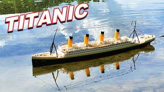 TITANIC RC Boat w/ LIGHTS!!! - 1/325 Scale NQD 757 Electric RC Ship Worth the Price?? - TheRcSaylors