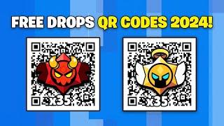 FREE!  x35 ANGELIC AND DEMONIC DROPS!  QR CODE | BRAWL STAR QR CODES 2024 | BRAWL STARS NEW UPDATE