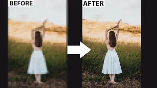 How to Upscale the Image with AI in Photoshop