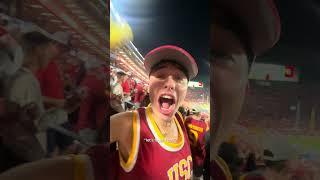 LA Sports Tour Second Stop: USC Trojans Football Game #sports #losangeles #usctrojans #shorts