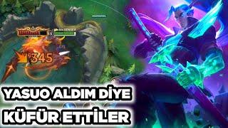 Wild Rift ÖNCE HERKES SÖVDÜ SONRA HEPSİNİ TAŞIDIM 800K YASUO İLE ELMAS LİGİNDE SENSEY