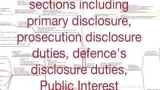 BPTC Criminal Litigation & Sentencing Revision Notes on Disclosure