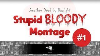 DBD - Stupid Bloody Montage #1 | Random moments, killer jukes, funny glitches - Dead by Daylight