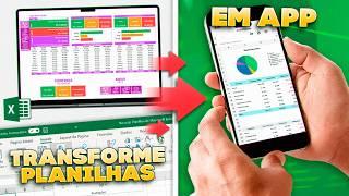 Transforme PLANILHAS em APP - O jeito mais fácil!