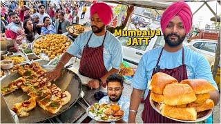 40/- Mechanical Singh ka King Size Mumbaiya Nashta | Street Food India