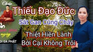  Thiếu Đạo Đức Sắt Gan Cũng Chãy, Thiệt Hiền Lành Bới Cại Không Trôi  Lời Của Ngài Thanh Sĩ