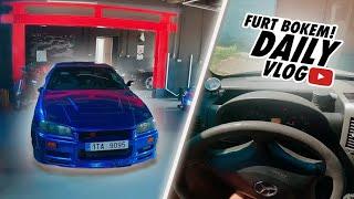 Upravujeme DRIFT plácek.. | Půlka GOLFA hotova! | POV | DailyVlog #9