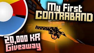 CONTRABAND OPENING (20K KR GIVEAWAY) (100K KR UNBOXING) | Krunker.io
