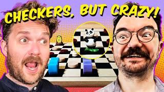 Checkers, But With CRAZY PIECES | House Rules