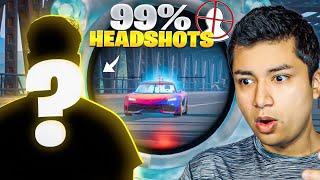 ROLEX REACTS to 99% HEADSHOT SPRAY PLAYER | PUBG MOBILE