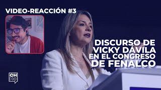 "El presidente Petro se ha convertido en una amenaza". Vicky Dávila en Fenalco | Video-reacción #3